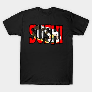 Sushi Comic Raw Fish Buy Japanese Birthday Gift Shirt T-Shirt